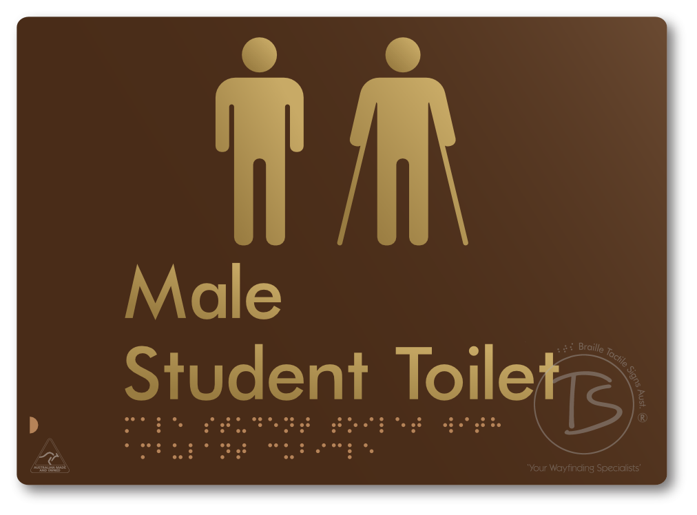 Male Student Toilet with Ambulant Cubicle