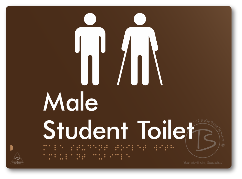 Male Student Toilet with Ambulant Cubicle
