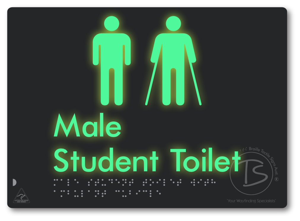 Male Student Toilet with Ambulant Cubicle