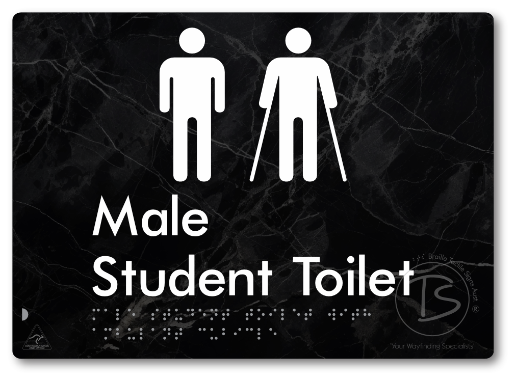 Male Student Toilet with Ambulant Cubicle