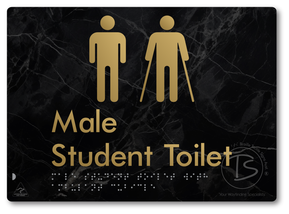 Male Student Toilet with Ambulant Cubicle