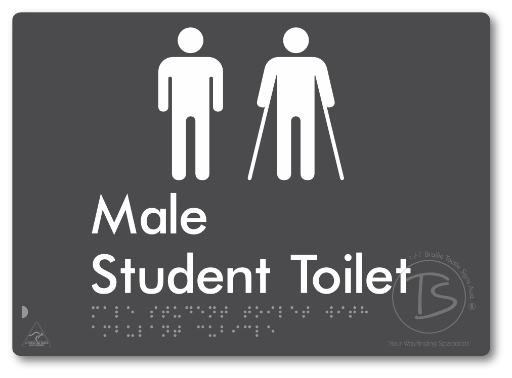 Male Student Toilet with Ambulant Cubicle