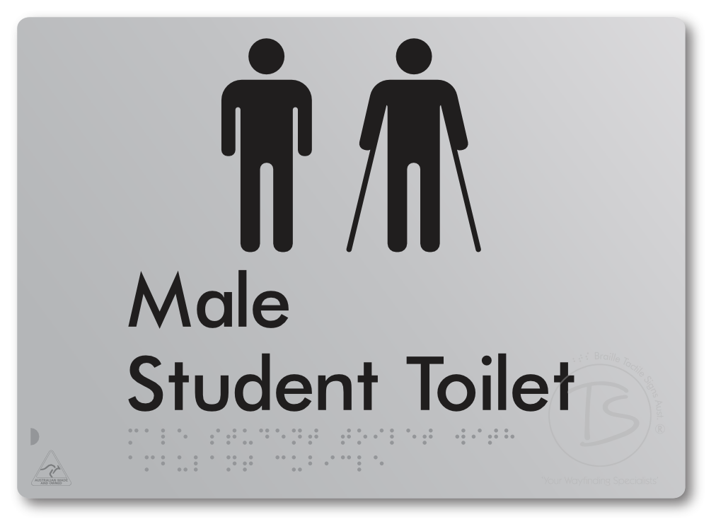 Male Student Toilet with Ambulant Cubicle