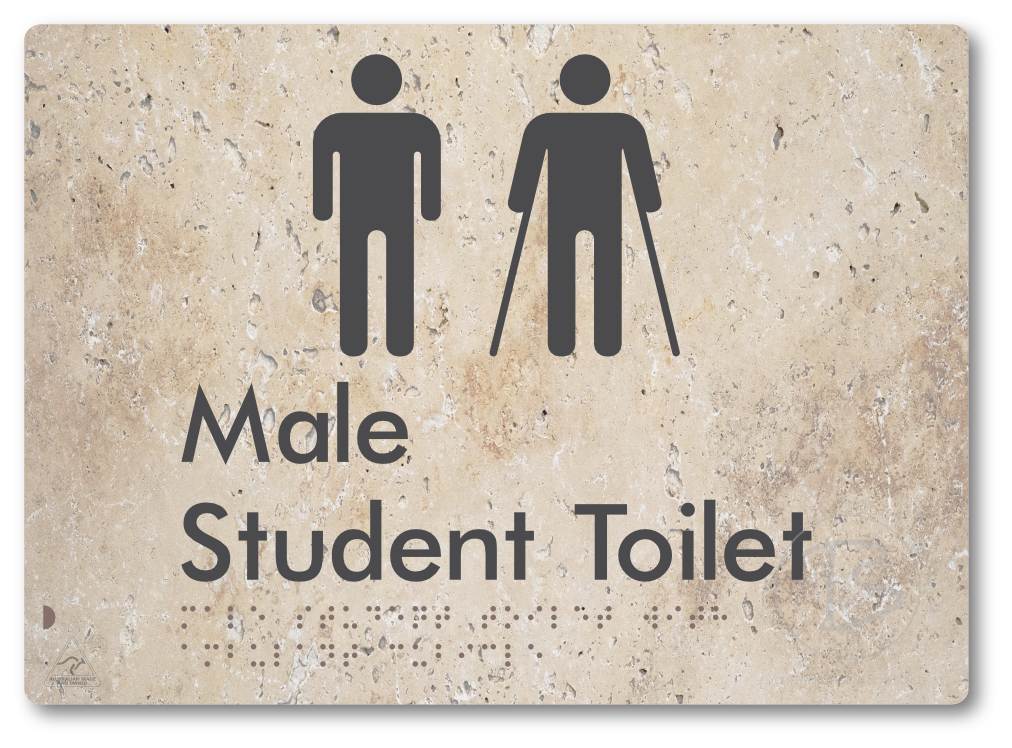 Male Student Toilet with Ambulant Cubicle