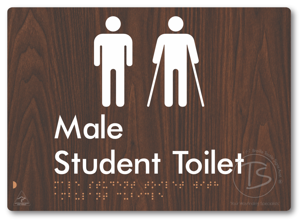 Male Student Toilet with Ambulant Cubicle