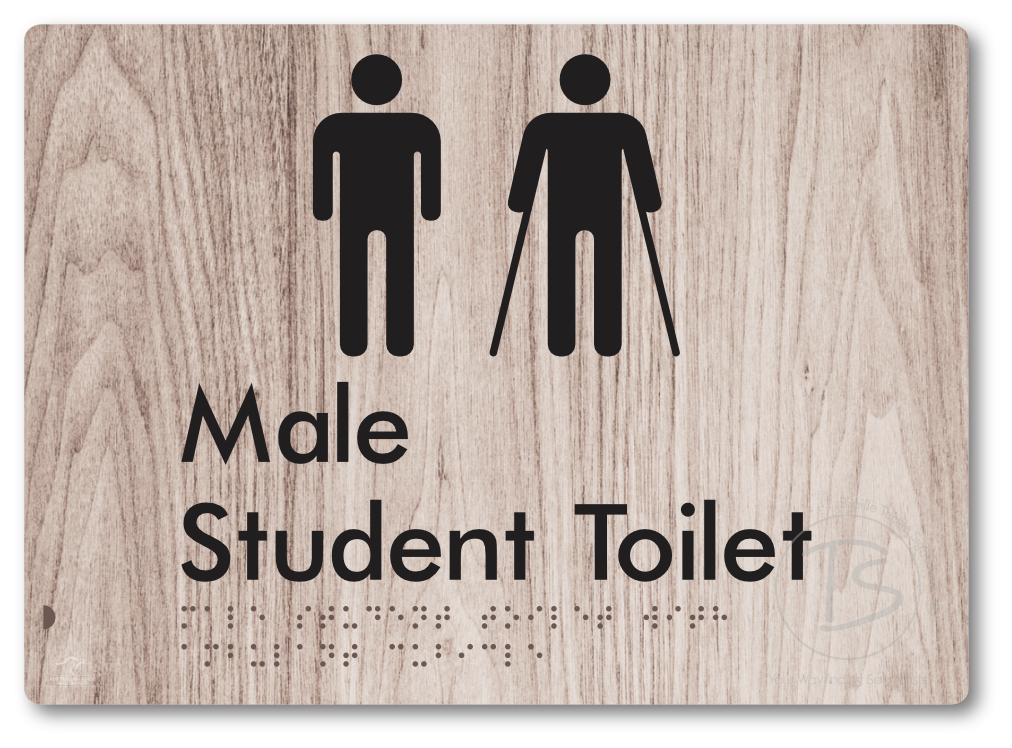Male Student Toilet with Ambulant Cubicle