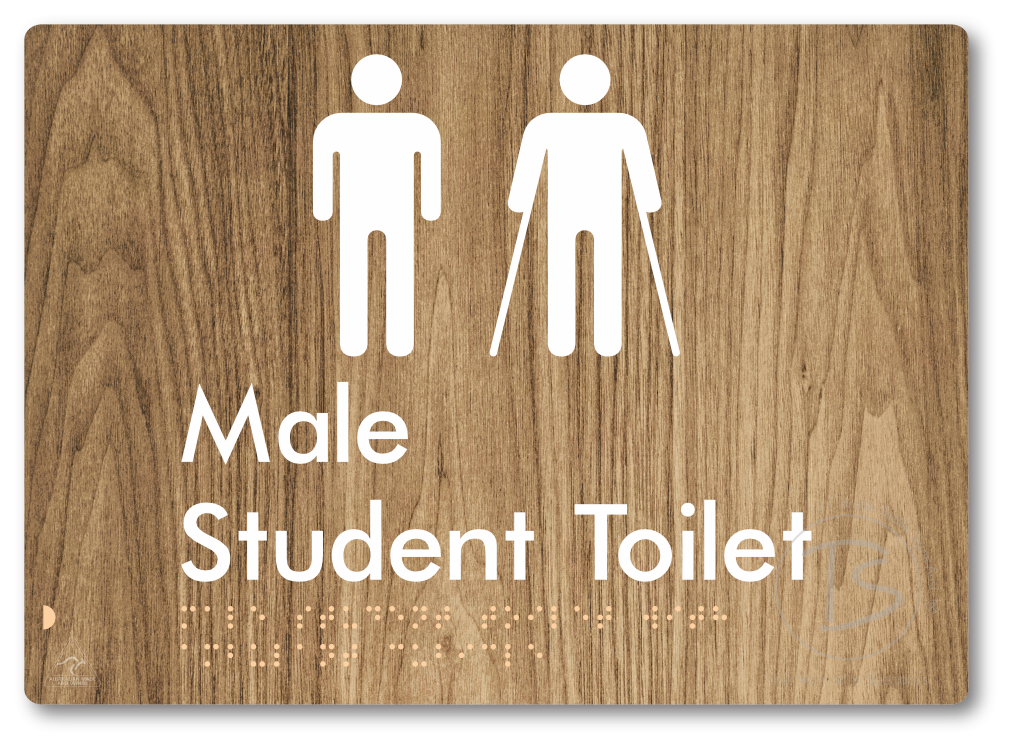 Male Student Toilet with Ambulant Cubicle