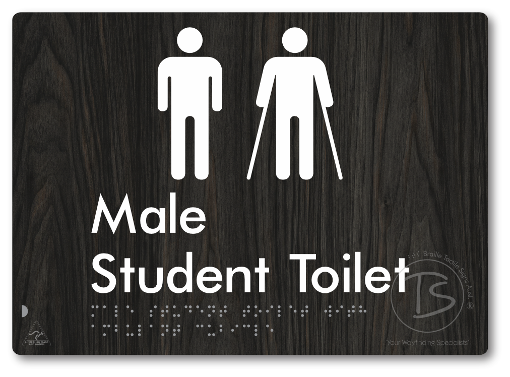 Male Student Toilet with Ambulant Cubicle
