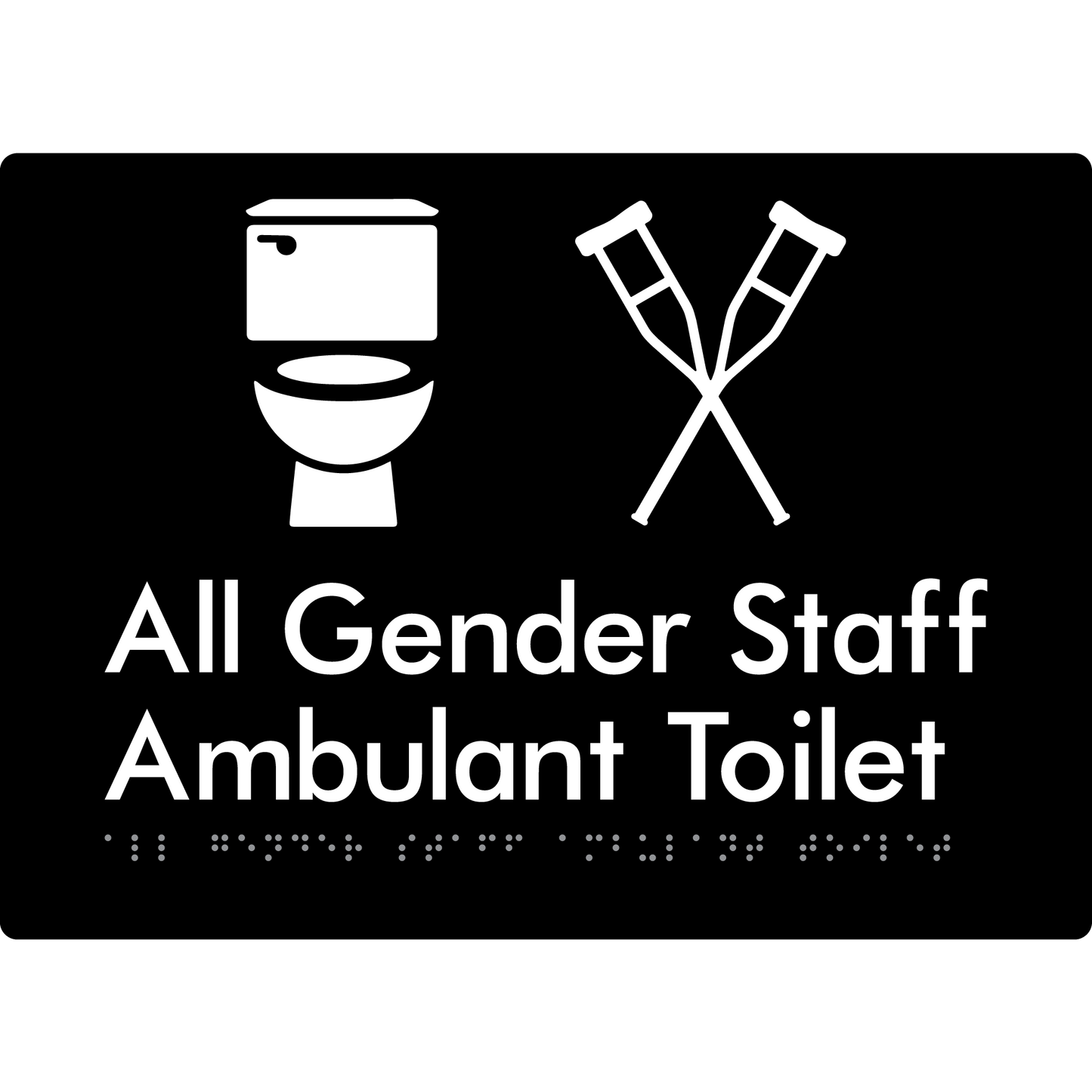 All Gender Staff Ambulant Toilet