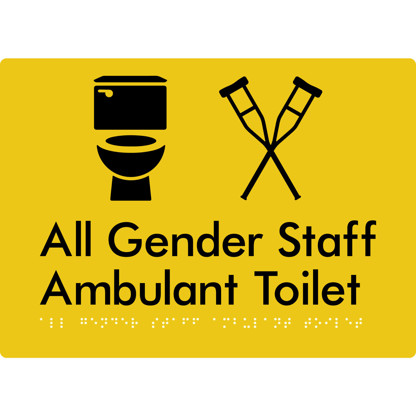All Gender Staff Ambulant Toilet