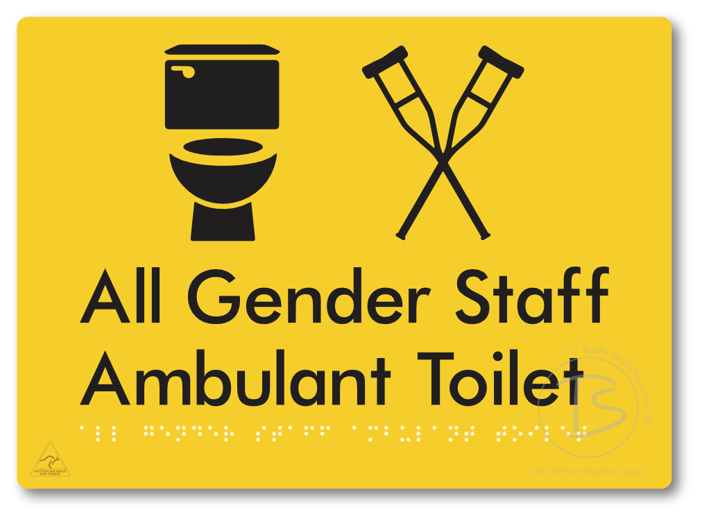 All Gender Staff Ambulant Toilet
