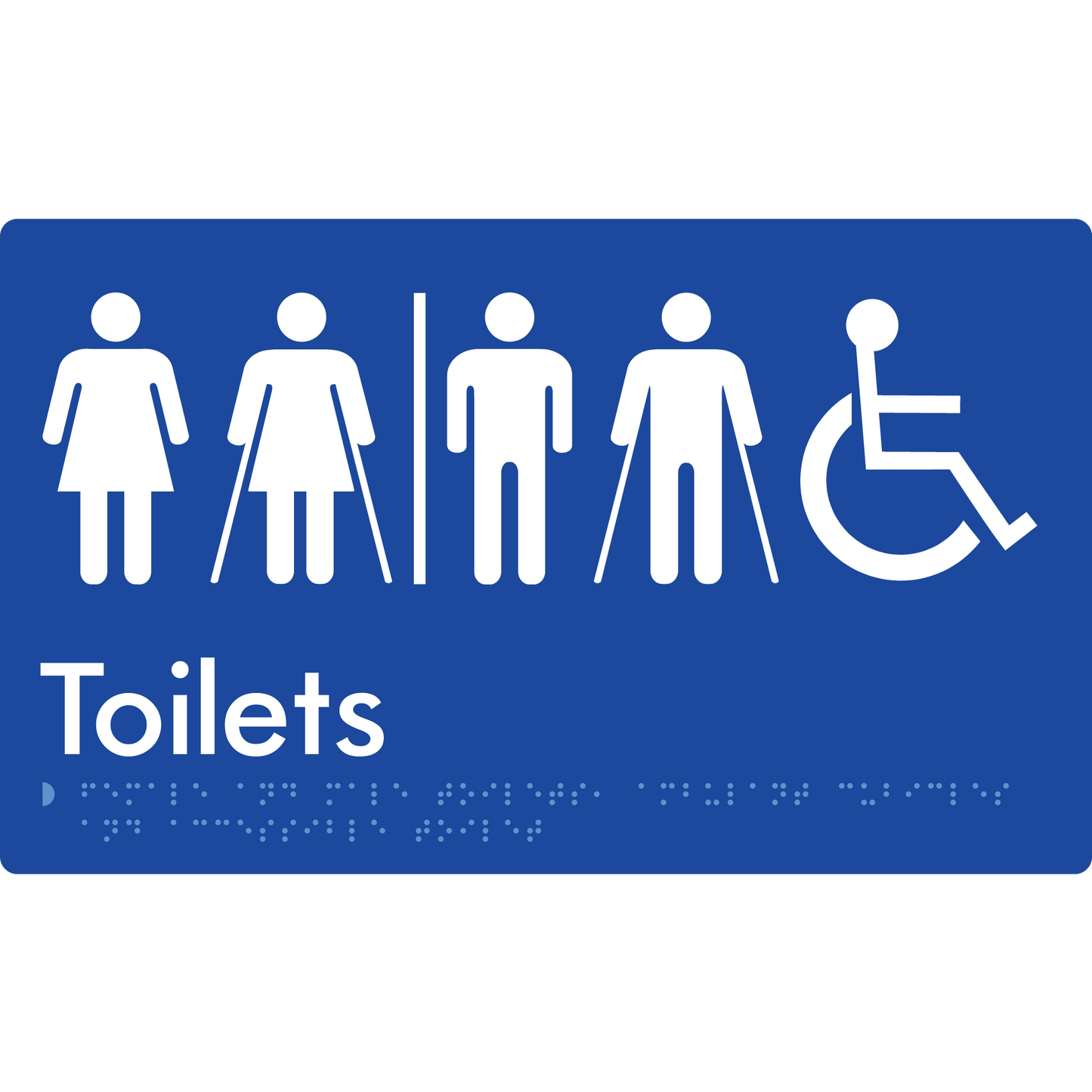 Female & Male Toilets with Ambulant Cubicles and Accessible Toilet with Airlock