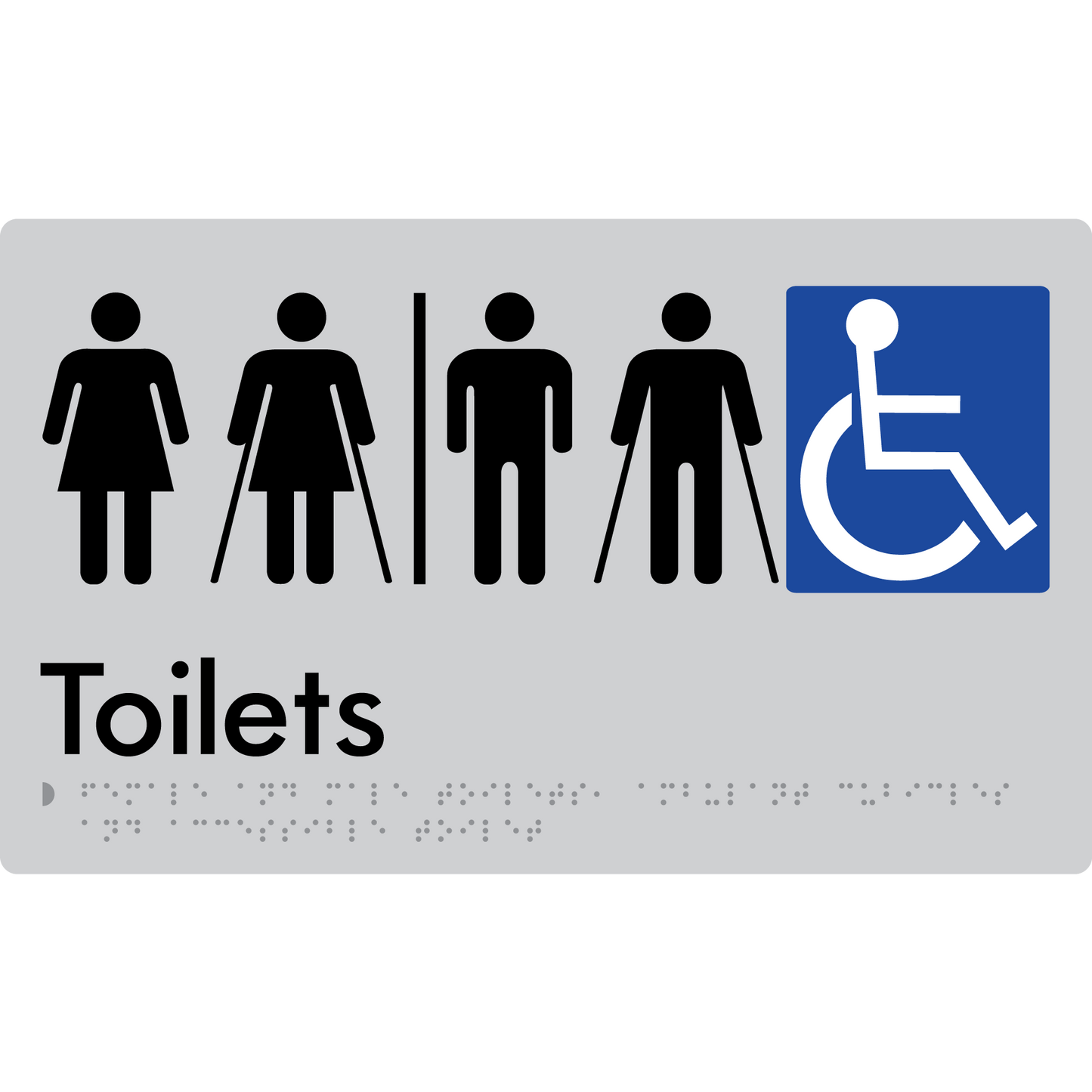 Female & Male Toilets with Ambulant Cubicles and Accessible Toilet with Airlock