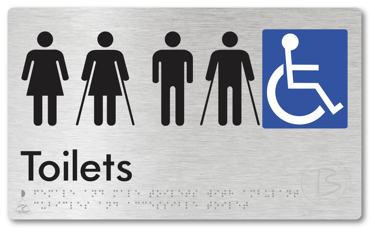 Unisex Accessible Toilet and Ambulant Toilet