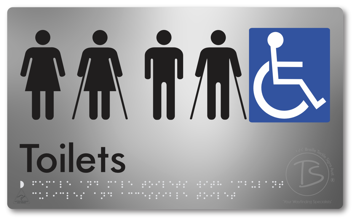 Unisex Accessible Toilet and Ambulant Toilet