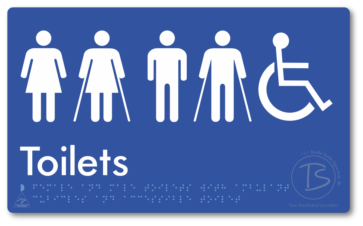 Unisex Accessible Toilet and Ambulant Toilet