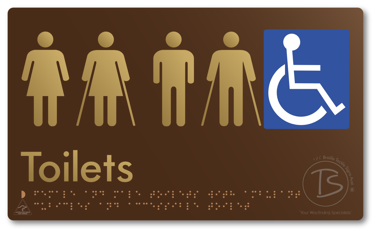 Unisex Accessible Toilet and Ambulant Toilet