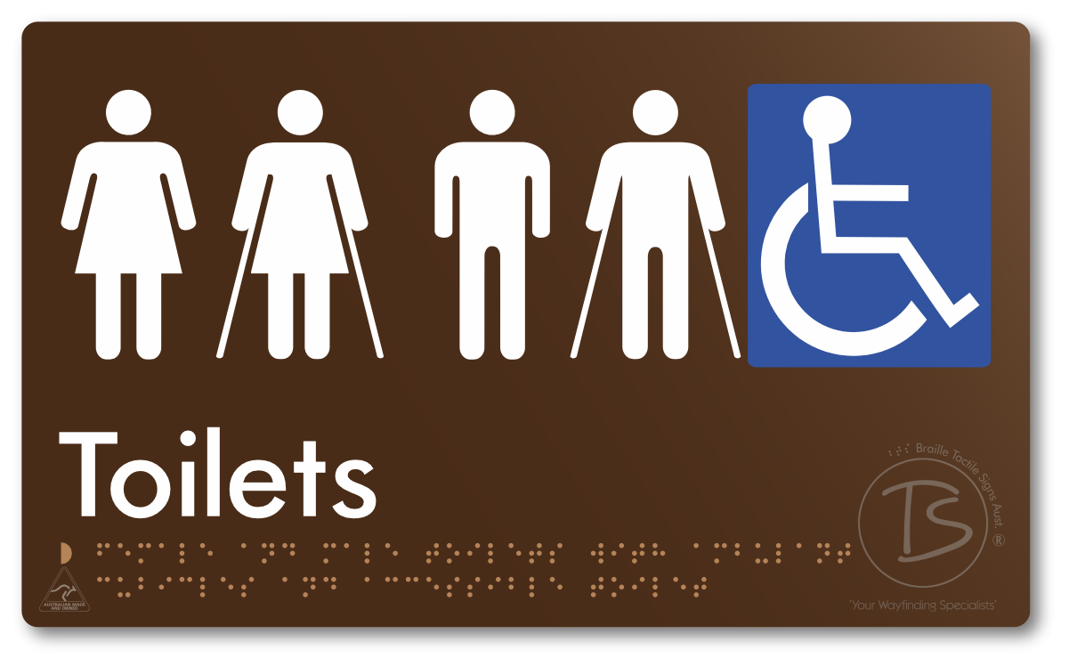 Unisex Accessible Toilet and Ambulant Toilet