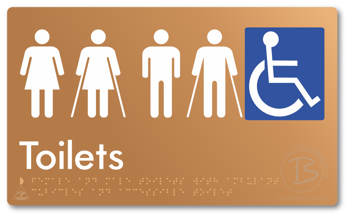 Unisex Accessible Toilet and Ambulant Toilet