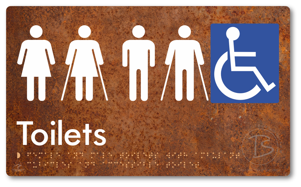 Unisex Accessible Toilet and Ambulant Toilet