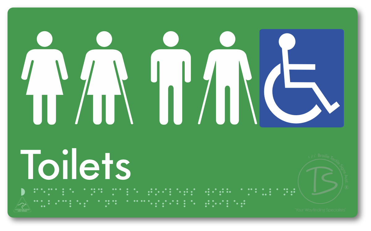 Unisex Accessible Toilet and Ambulant Toilet