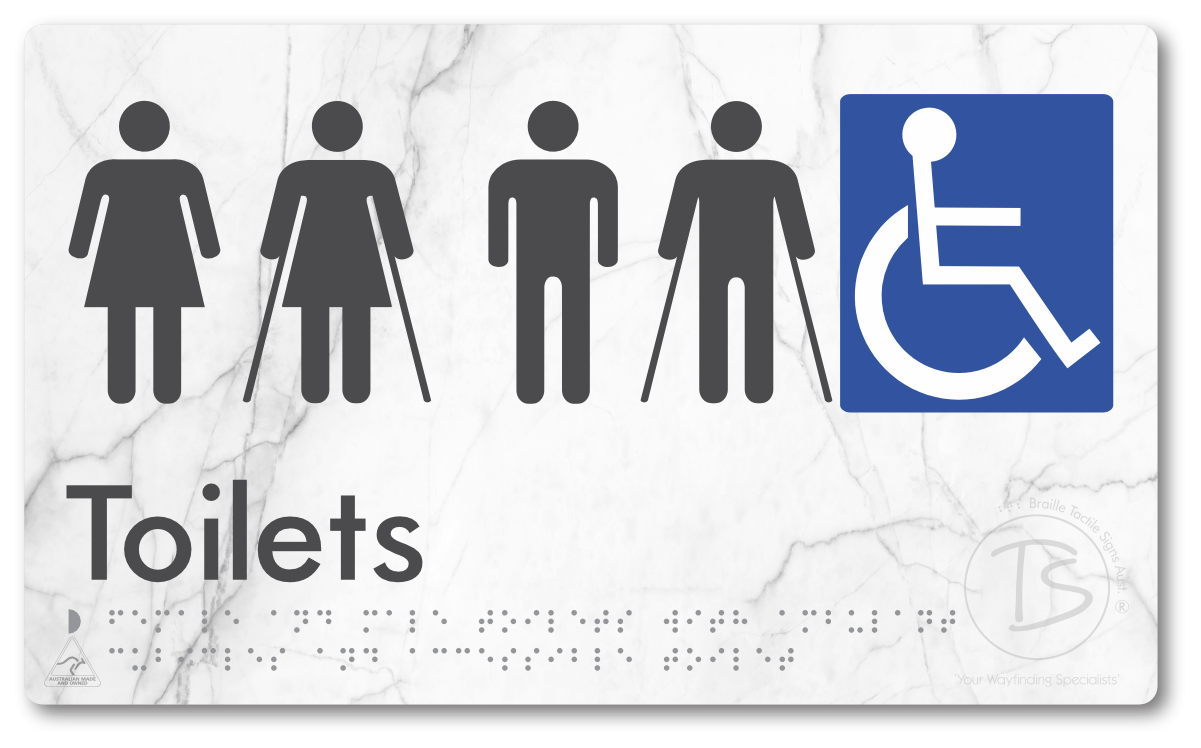 Unisex Accessible Toilet and Ambulant Toilet