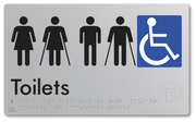 Unisex Accessible Toilet and Ambulant Toilet
