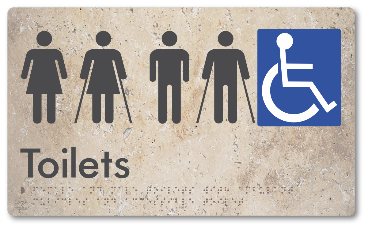 Unisex Accessible Toilet and Ambulant Toilet