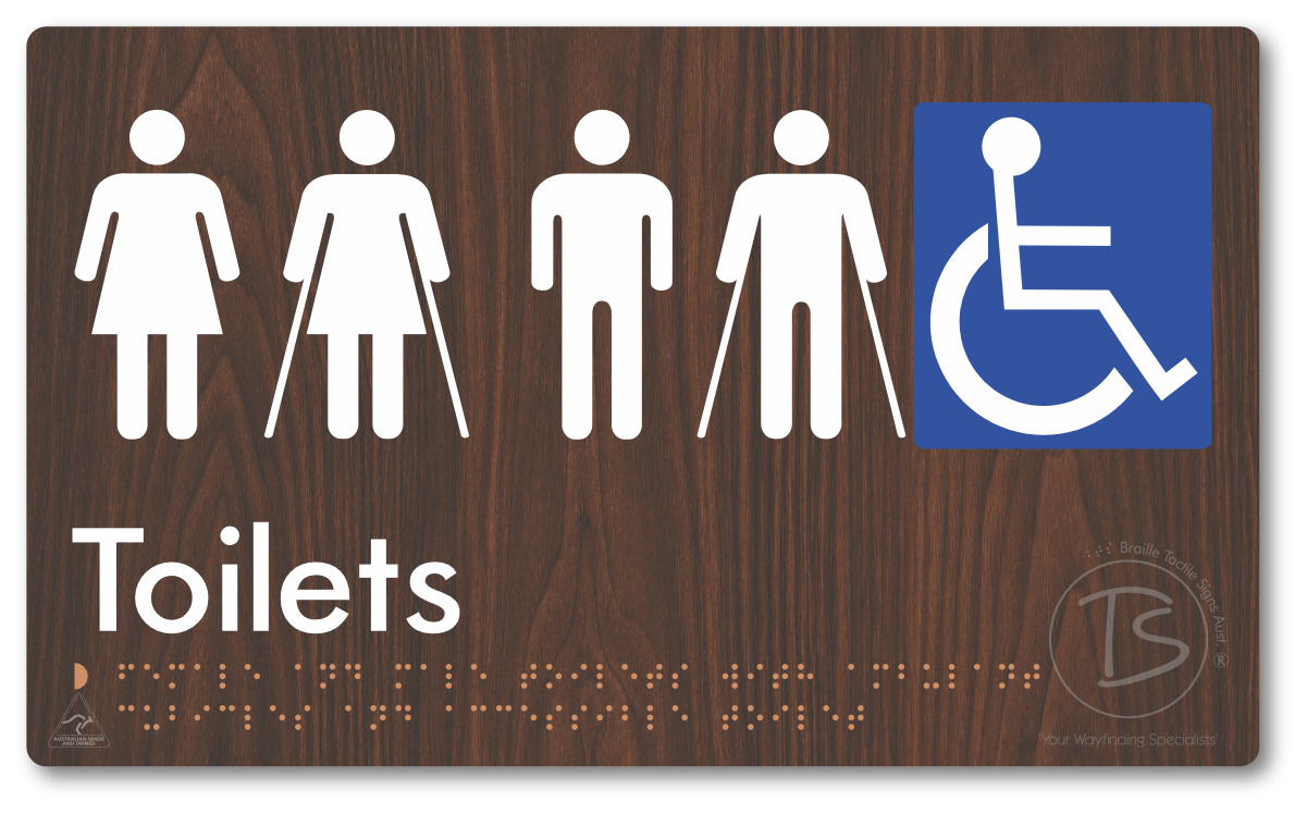 Unisex Accessible Toilet and Ambulant Toilet