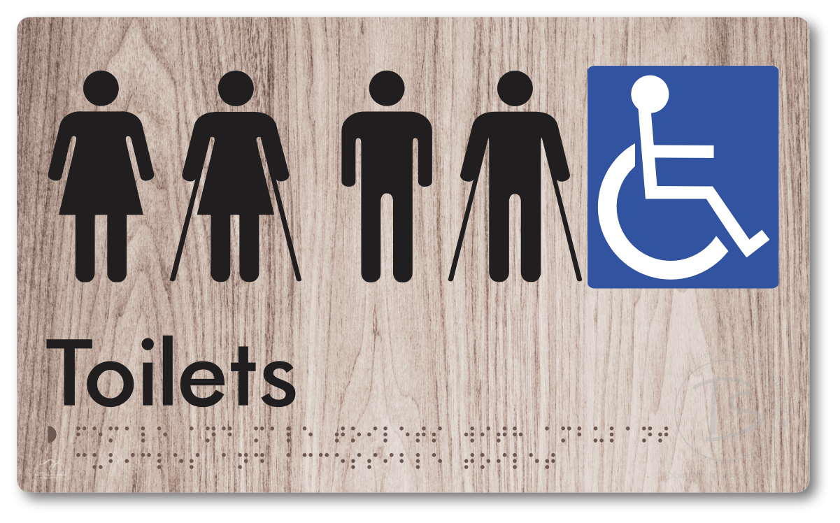 Unisex Accessible Toilet and Ambulant Toilet