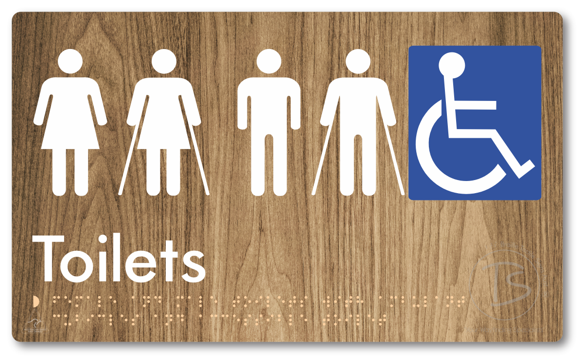 Unisex Accessible Toilet and Ambulant Toilet