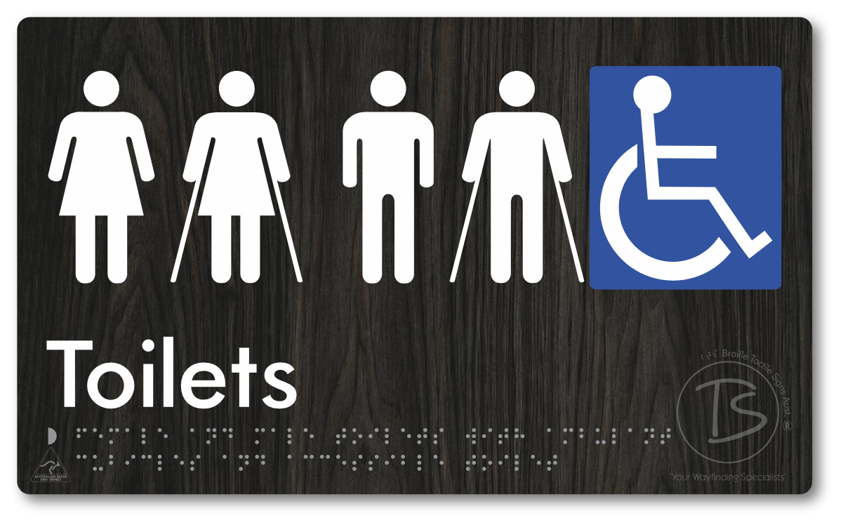 Unisex Accessible Toilet and Ambulant Toilet