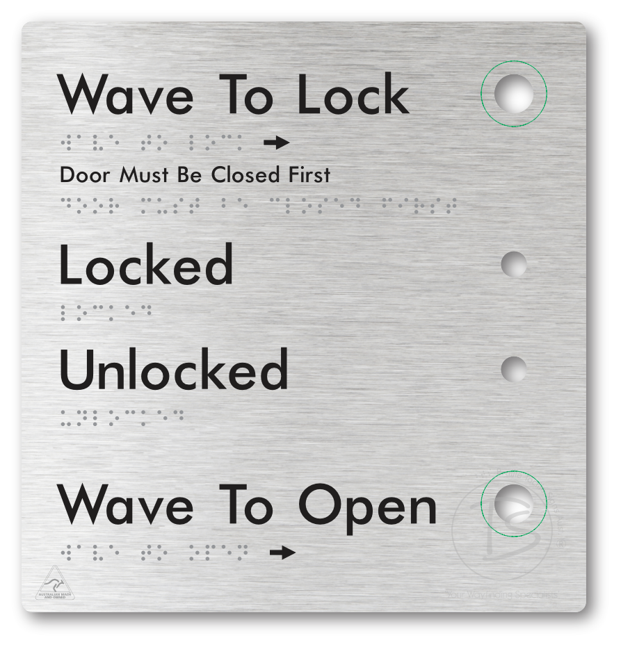 Wave to Lock Plate