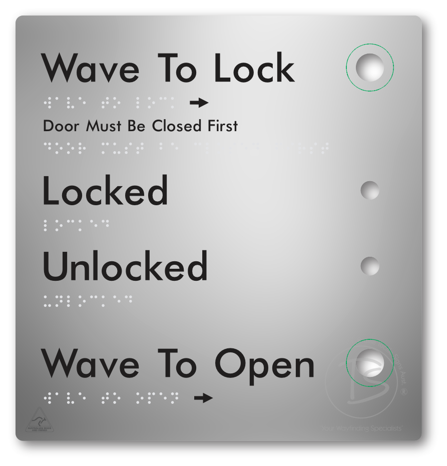 Wave to Lock Plate