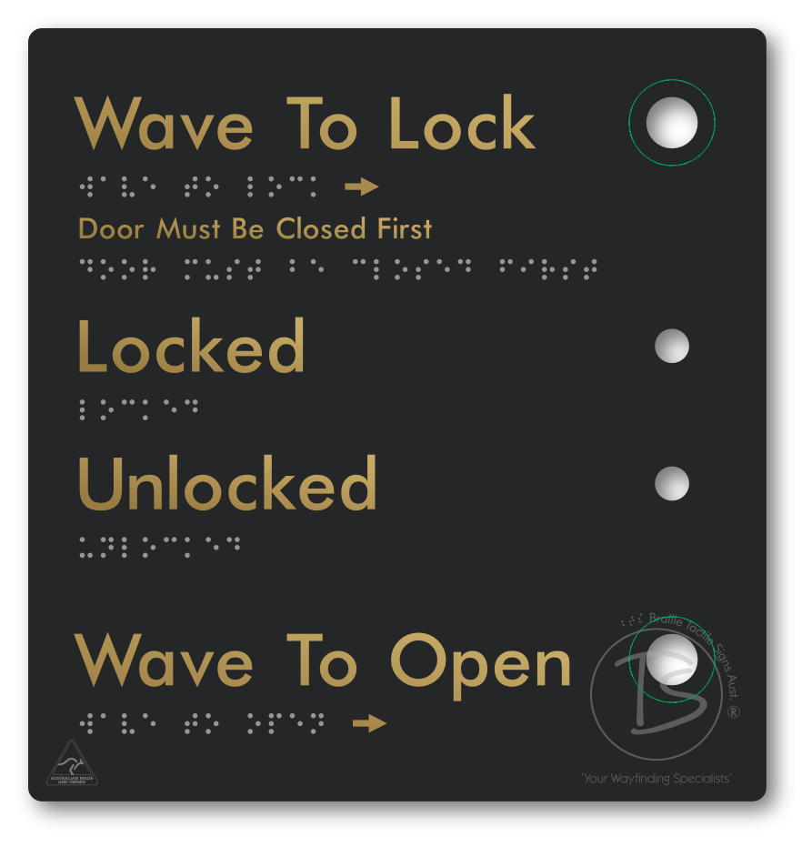 Wave to Lock Plate