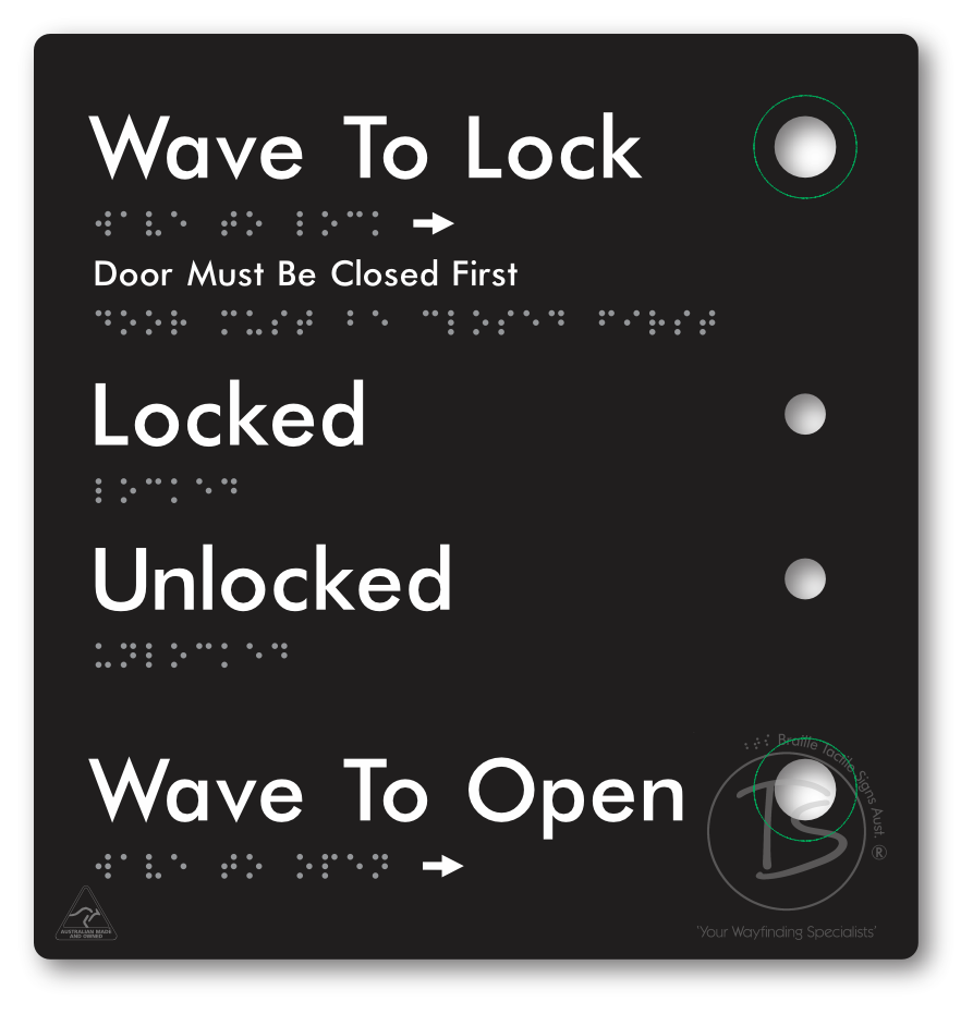 Wave to Lock Plate