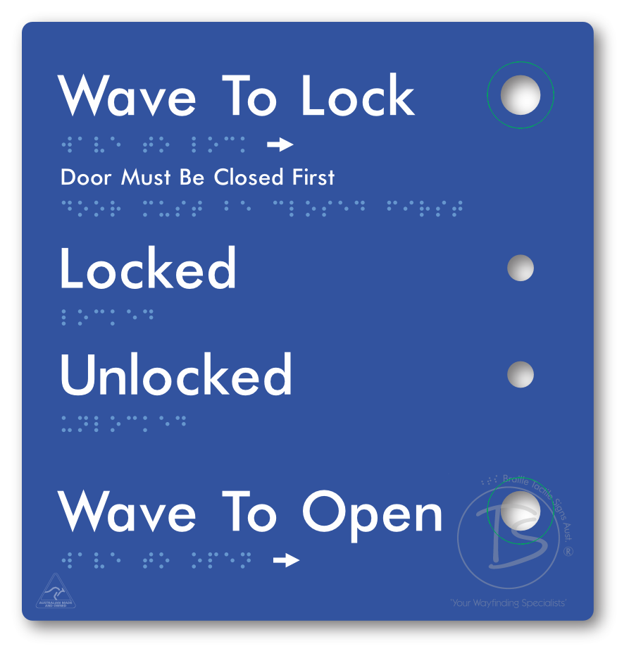 Wave to Lock Plate