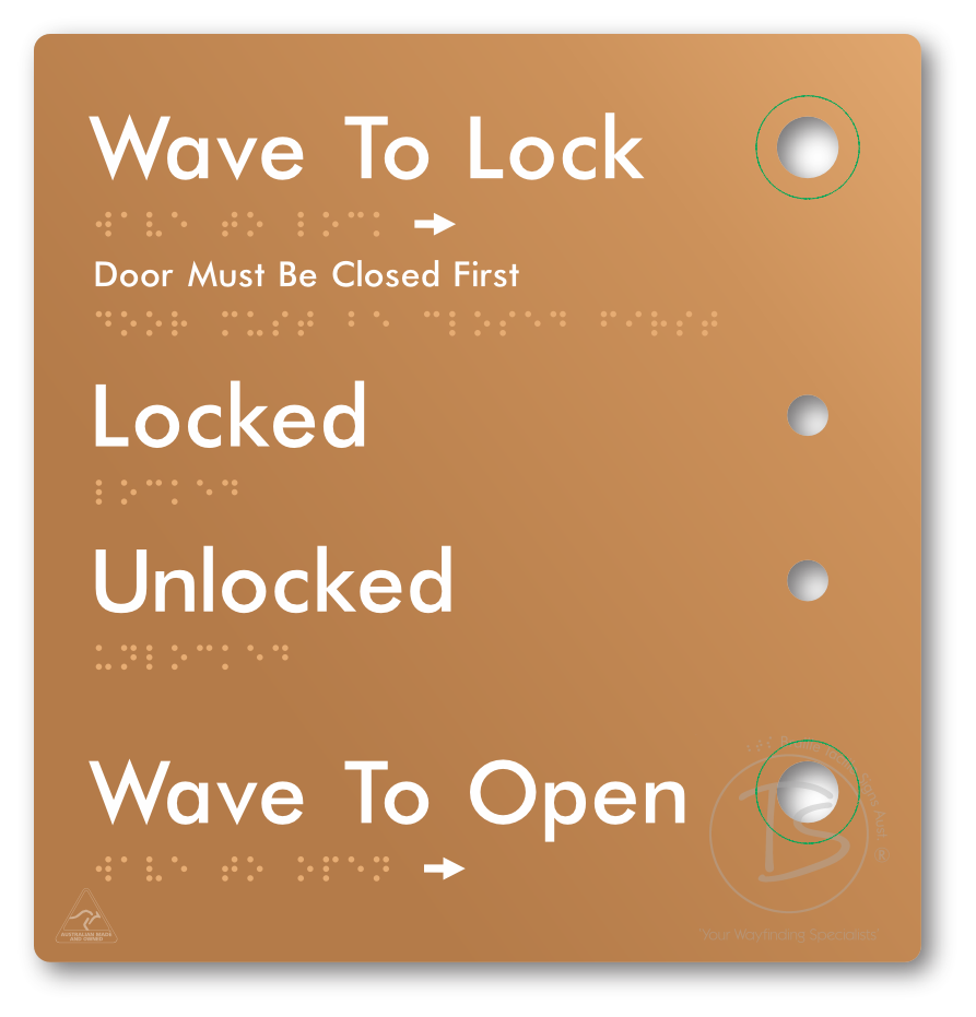 Wave to Lock Plate