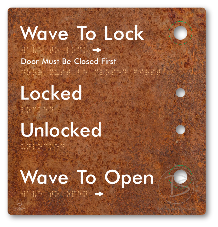 Wave to Lock Plate
