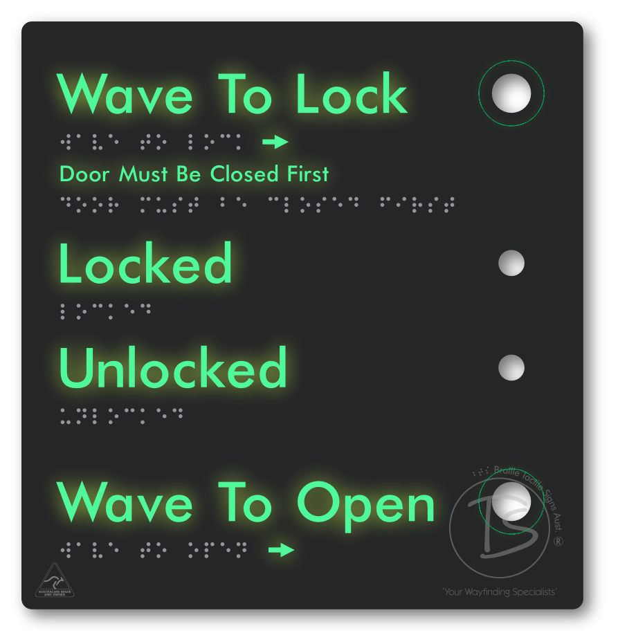 Wave to Lock Plate