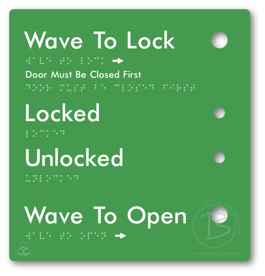 Wave to Lock Plate