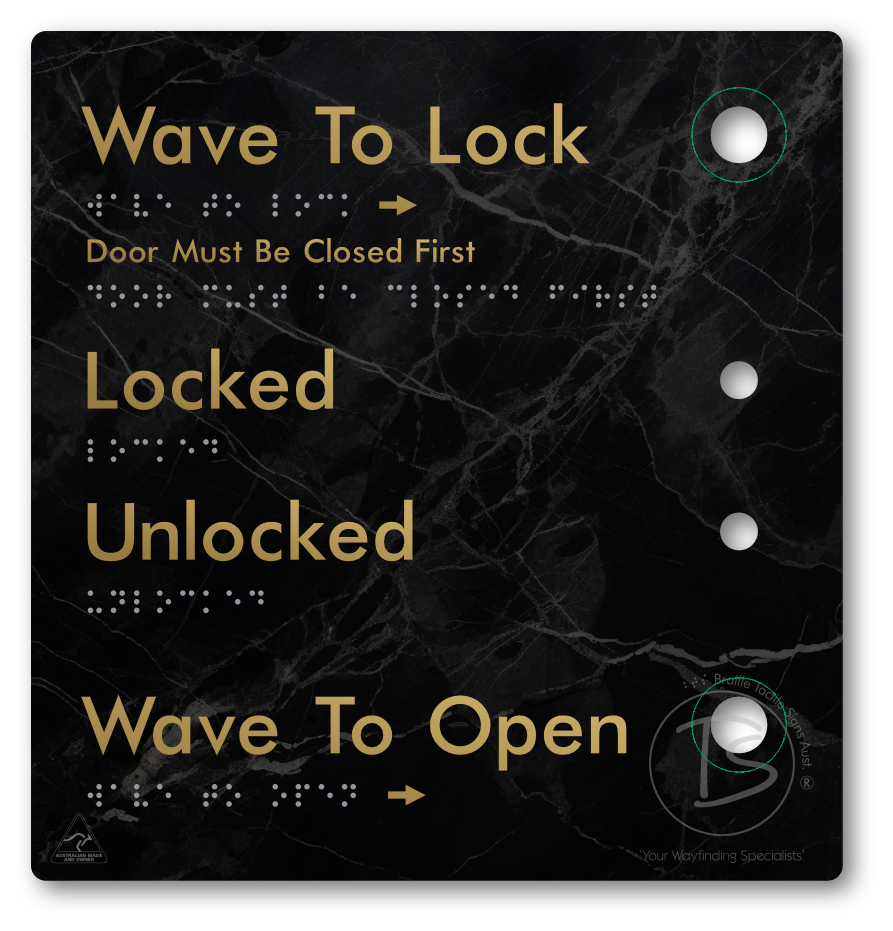 Wave to Lock Plate