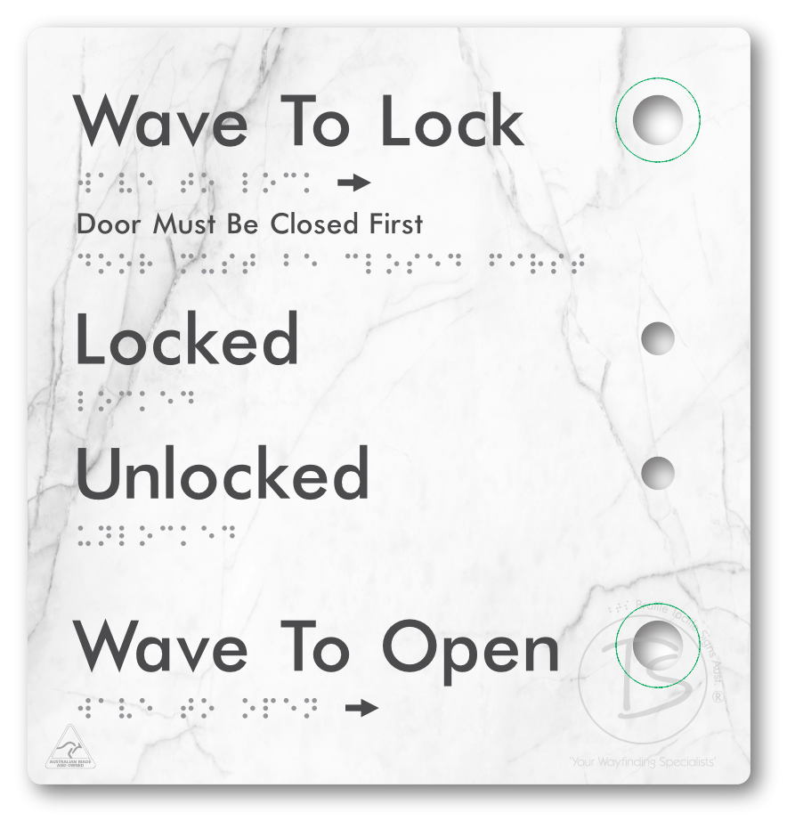 Wave to Lock Plate