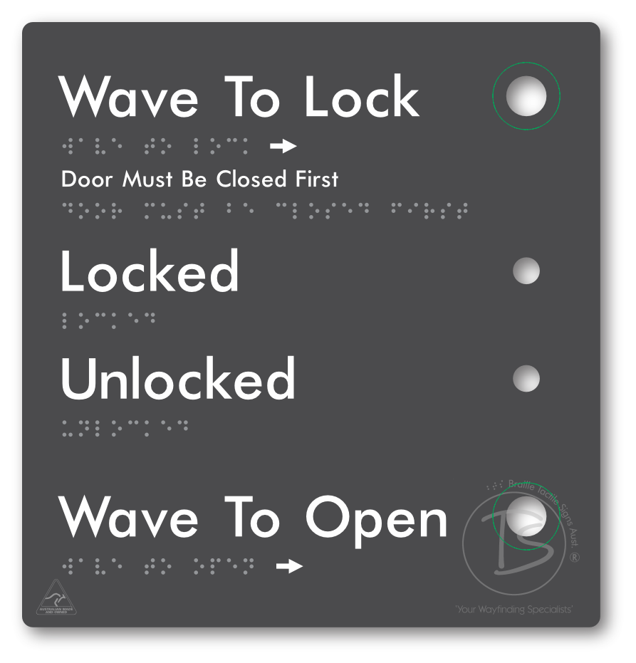 Wave to Lock Plate