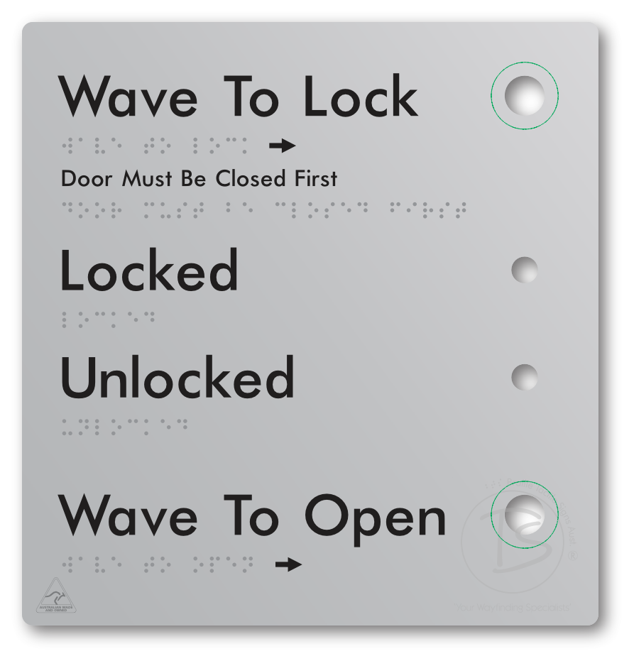 Wave to Lock Plate
