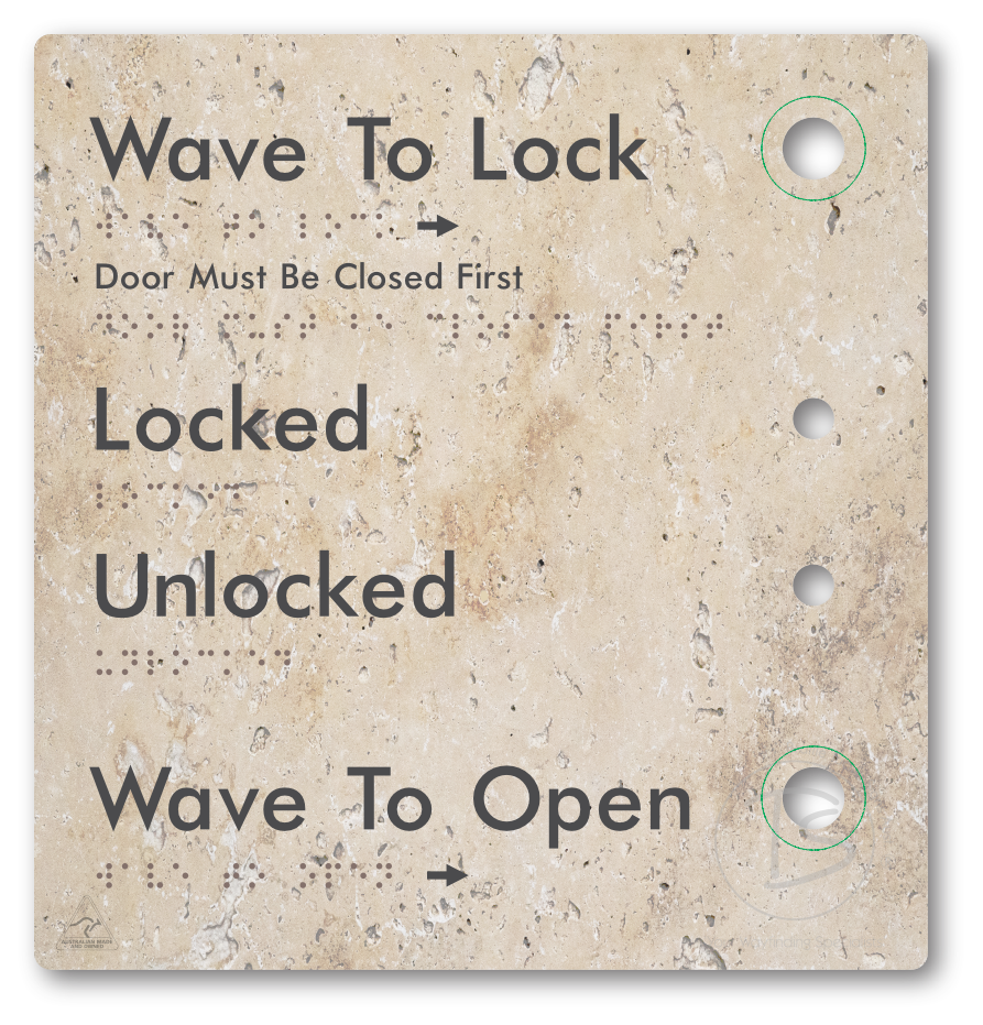 Wave to Lock Plate