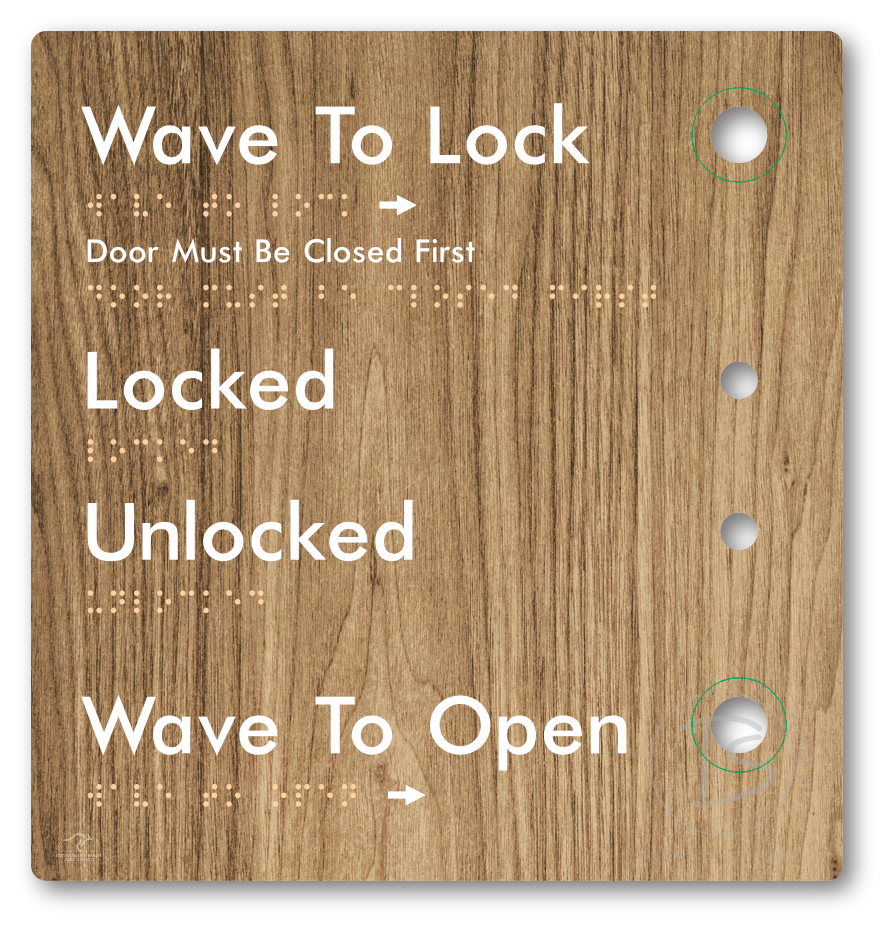 Wave to Lock Plate