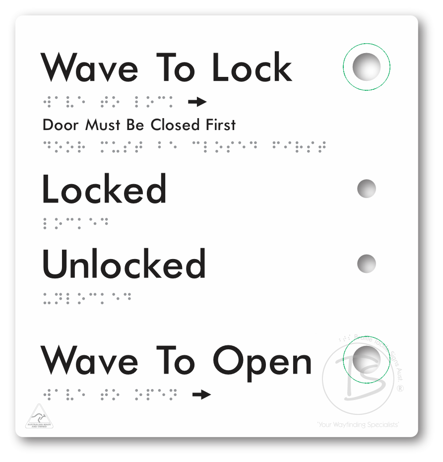 Wave to Lock Plate