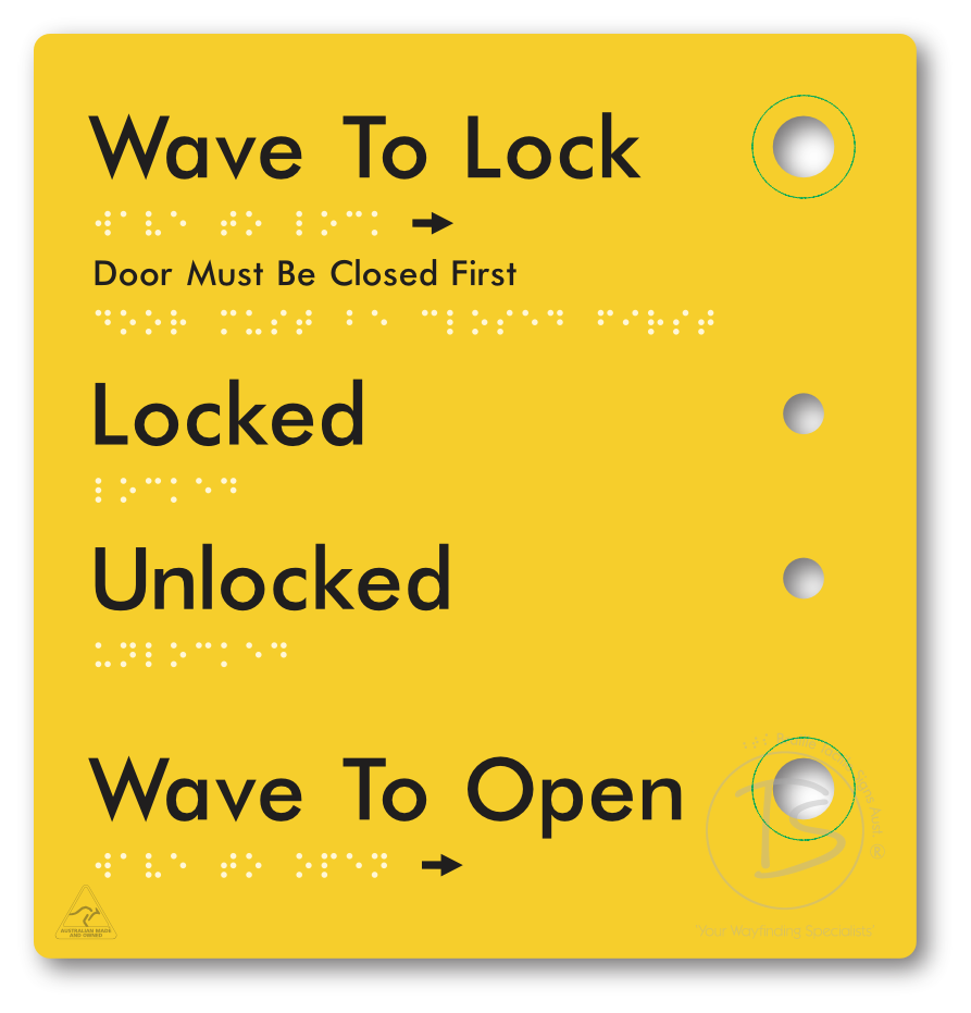 Wave to Lock Plate