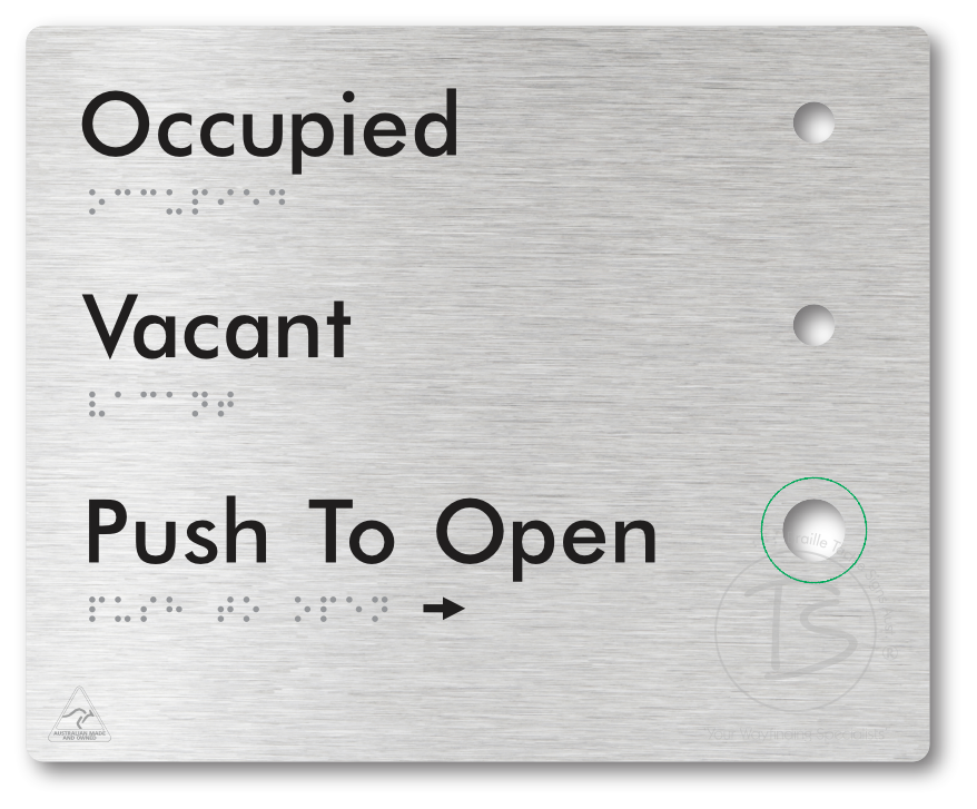 Push to Open Plate